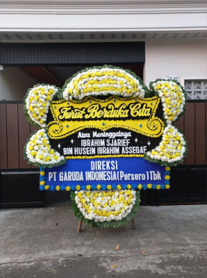 Papan Bunga Duka di Sempol